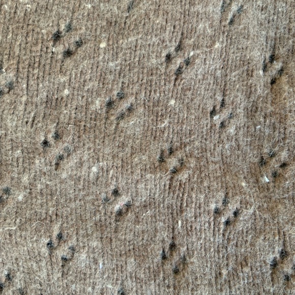 Cynthia Rowley brown knit sweater top - Picture 4 of 6